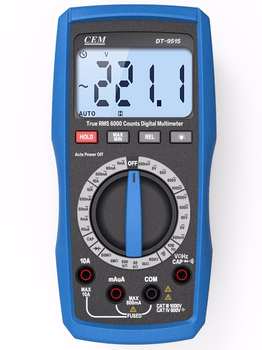 เครื่องมัลติมิเตอร์ดิจิตอล cem dt-9515